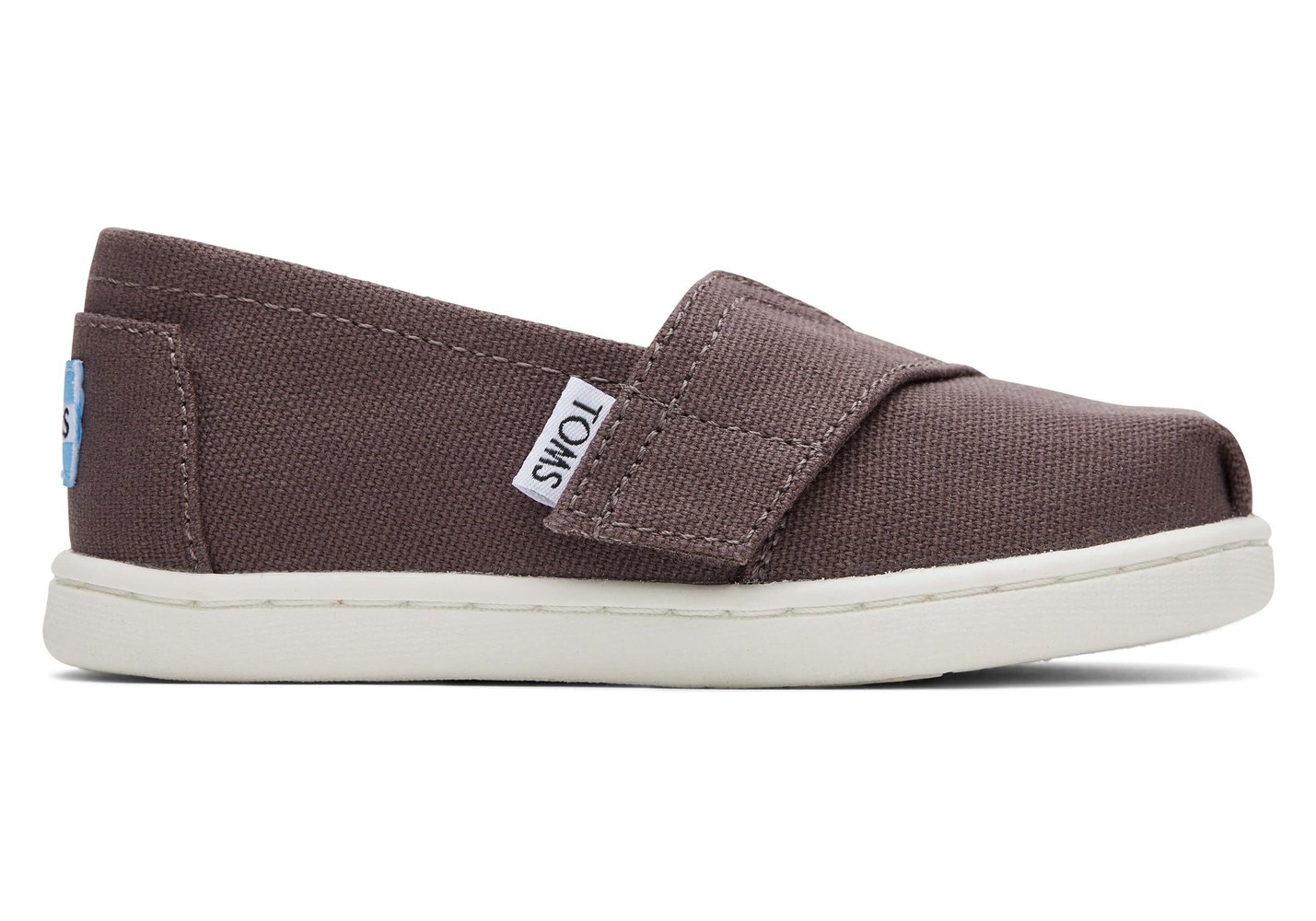 Toms Alpargata Tiny Canvas Espadrille Brown - Kids - 70516-QJKU